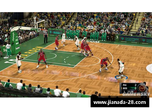 NBA决赛赛季：球场中心的激烈对决